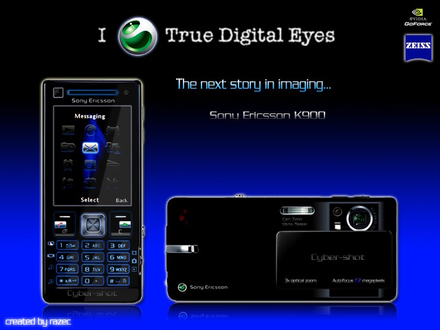 Концепт камерофона Sony Ericsson K900i с 7.2 Мп камерой
