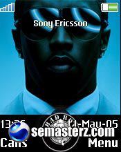 P.Diddy - Press Play Тема для телефонов Sony Ericsson 176x220
