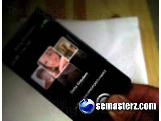 Шпионское фото Sony Ericsson P5i