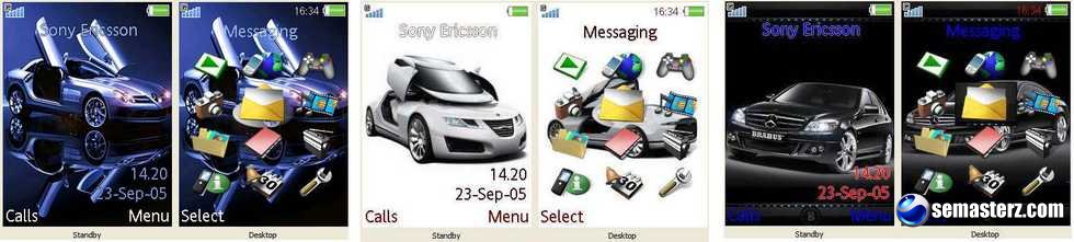 Классные автомобильные темы для Sony Ericsson (240x320) №2