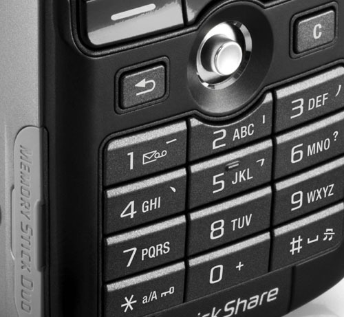 Клавиатура Sony Ericsson K750i без лишних изысков