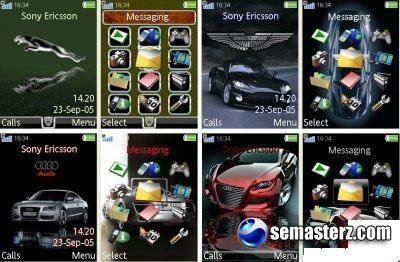 4 новых анимированных темы для телефонов Sony Ericsson (240х320)