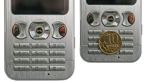 Клавиатура телефона Sony Ericsson W890i