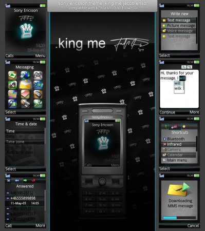 King Me - Тема для Sony Ericsson [240x320]