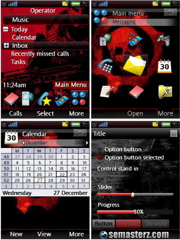 Gears of War - Тема для Sony Ericsson [240x320]