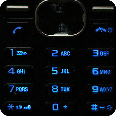 Подсветка клавиш клавиатуры Sony Ericsson K330