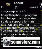ImageMorpher 2.2.5 - Java приложение для Sony Ericsson