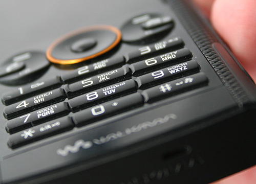Клавиатура телефона Sony Ericsson W902