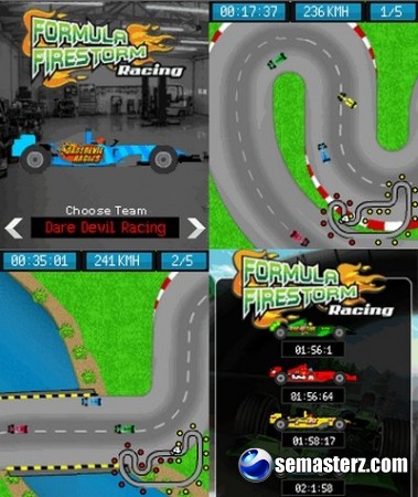 Formula Firestorm Racing - Java игра