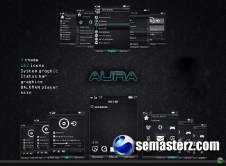 AURA - Тема для Sony Ericsson UIQ3