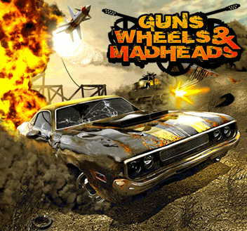 Guns, Wheels & Madheads 3D - Java игра