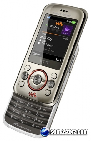 Музыкальный слайдер Sony Ericsson W395 Walkman - официально