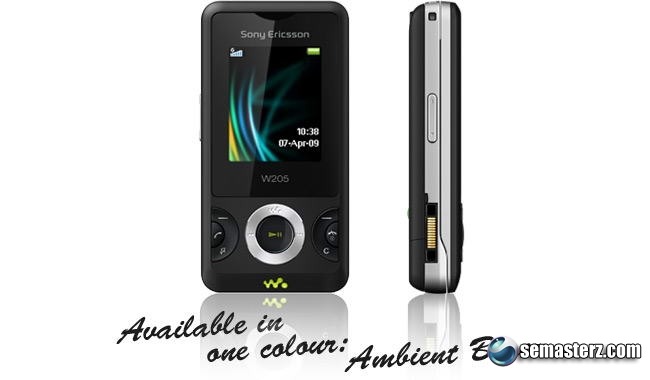 Sony Ericsson анонсировала бюджетный телефон W205
