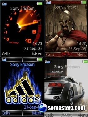 14 themes for k800 - Темы для Sony Ericsson 240x320
