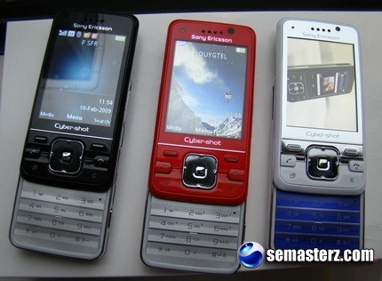 Телефон Sony Ericsson C903 выпускается в корпусах ярких симпатичных расцветок