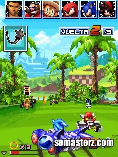 Sonic and Sega All Stars Racing - Java игра