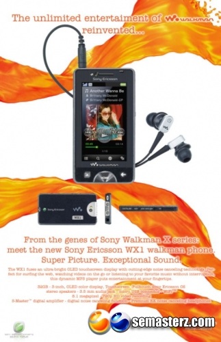 Sony Ericsson WX1 и WS1: триумфальное возвращение Walkman