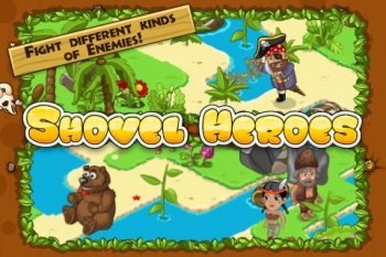 Shovel Heroes - занятная игра для Android