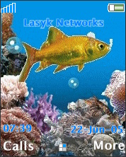 3D Animated Fish Theme
