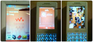 Sony Ericsson M600i с прошивкой от Sony Ericsson W950i