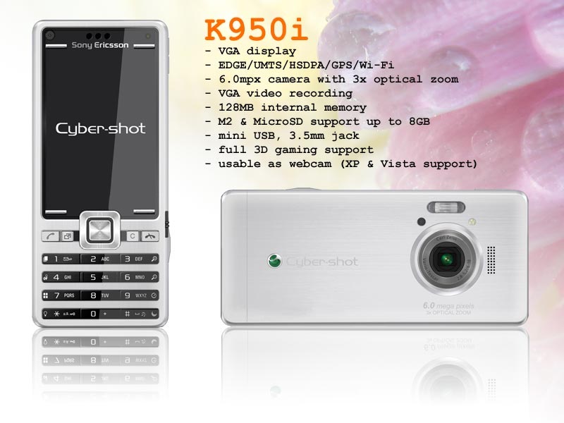 Концепт Sony Ericsson K950i