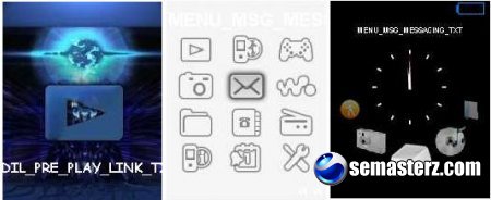 Шесть flash menu для Sony Ericsson [176x220]