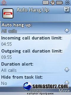 Auto Hang Up Full for UIQ3