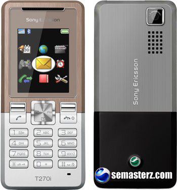 Компания Sony Ericsson анонсировала телефоны T270 и T280!
