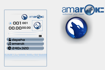 Amarok skin for walkman 2.0 for 240x320