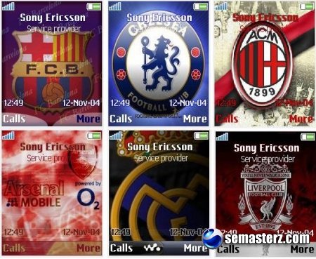 Football Clubs for 176x220