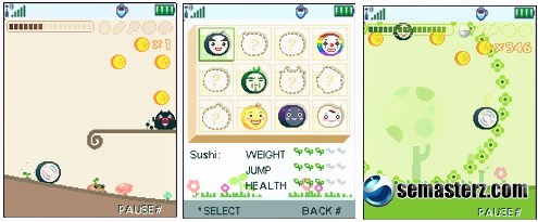 Sushi Mania - игра для мобильного телефона