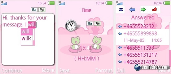 Hello Kitty - Тема для Sony Ericsson [240x320]