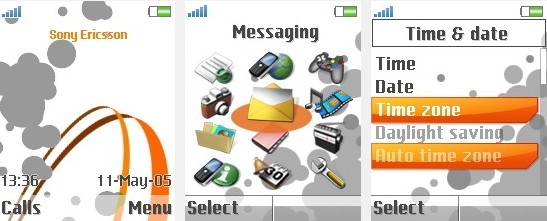 ActiveEmerge - Тема для Sony Ericsson [176x220]