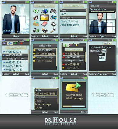 Dr. House - Тема для Sony Ericsson