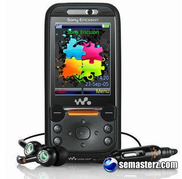 Puzzle Colours - тема для Sony Ericsson 240x320