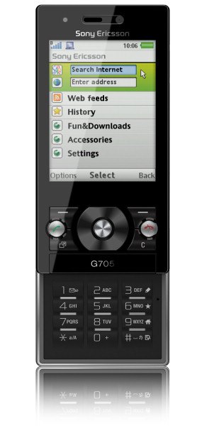Sony Ericsson G705: первый телефон компании с поддержкой UMA