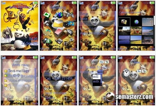 Kung-Fu Panda - Тема для SE [240x320]