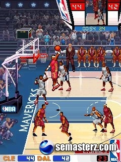 NBA Pro Basketball 2009 - Java игра