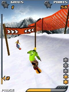 Snowboard Hero - Java игра