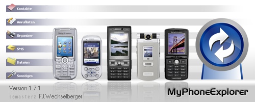 MyPhoneExplorer 1.7.1 - Программа для Sony Ericsson