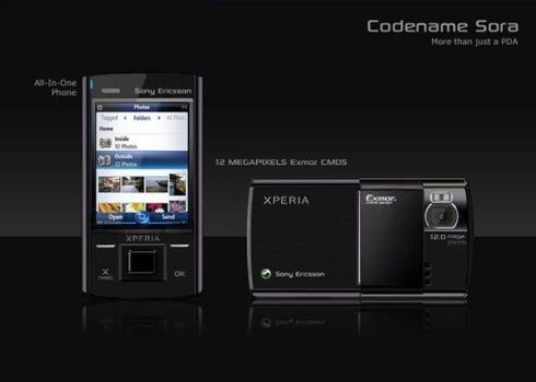 Мечты: опубликован концепт Sony Ericsson Sora