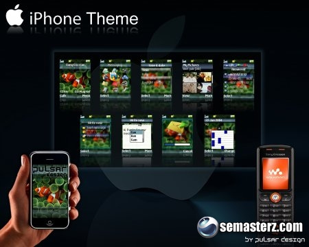 Iphone Theme - Тема для Sony Ericsson 128x160