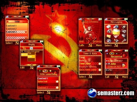 Red Alert 3 - Тема для Sony Ericsson 176x220