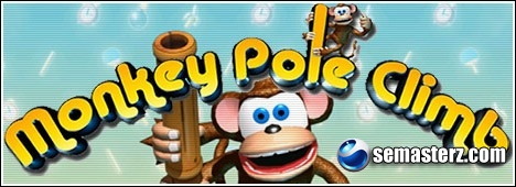 Monkey Pole Climb - Java игра