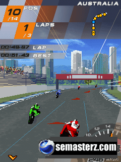Pro Moto Racing - Java игра