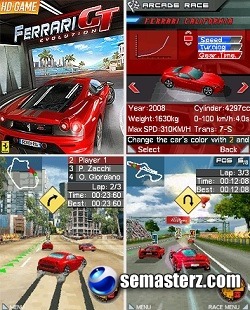 Ferrari GTE - игра для Sony Ericsson [UIQ 3]