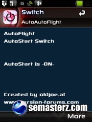 AutoFlight 2.0 - программа для UIQ 3