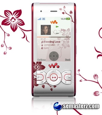 Весенний Sony Ericsson W595 Cosmopolitan Flower Edition