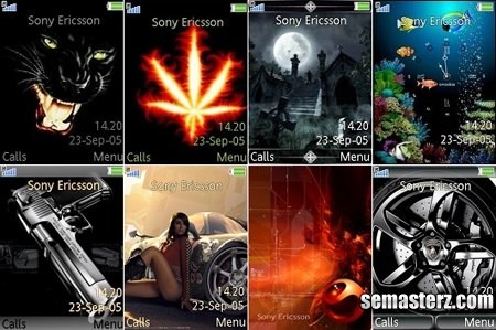 15 тем для Sony Ericsson (Pack 7)