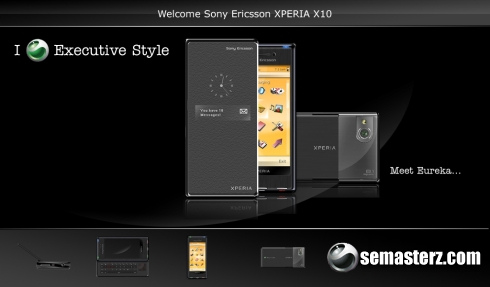 Концепт Sony Ericsson XPERIA X10 Eureka